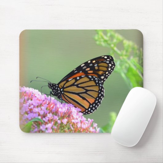 Monarch Butterfly Muismat (Met muis)