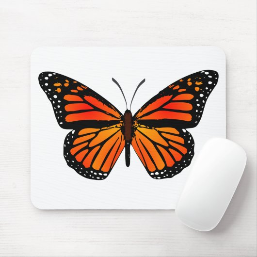 Monarch Butterfly Muismat (Met muis)