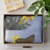 Monarch Butterfly N Sunflower Tissuepapier (Geschenk)