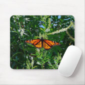 Monarch Butterfly Natural Mousepad Muismat (Met muis)