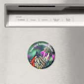 Monarch Butterfly Nature Personalized Magneet (Insitu (Vaatwasser))
