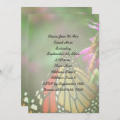 Monarch Butterfly Natuur Kaart (Voorkant / Achterkant)