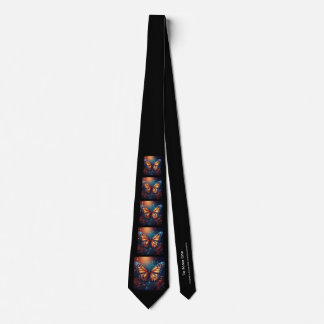 Monarch Butterfly Necktie Stropdas