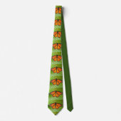 Monarch Butterfly Necktie Stropdas (Voorkant)