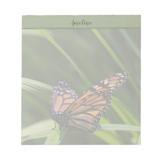 Monarch Butterfly Notitieblok (Voorkant)