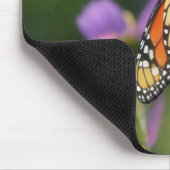 Monarch Butterfly On Pink Flowers Mousepad Muismat (Hoek)
