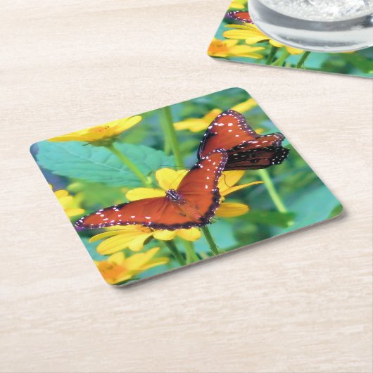 Monarch Butterfly - Onderzetter (Schuin)