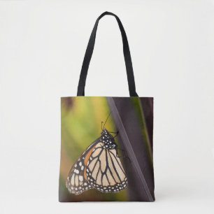 Monarch Butterfly op Agave Tote Bag