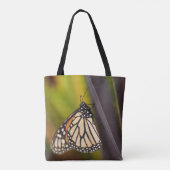 Monarch Butterfly op Agave Tote Bag (Achterkant)