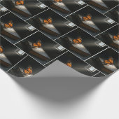 Monarch Butterfly op een bijbel Cadeaupapier (Hoek)