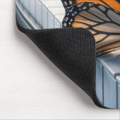 Monarch Butterfly op een piano Muismat (Hoek)