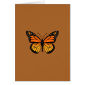 Monarch Butterfly op Sienna (Voorkant)