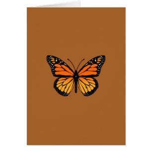 Monarch Butterfly op Sienna
