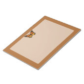 Monarch Butterfly op Sienna Notitieblok (Schuin)