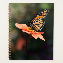 Monarch Butterfly op Verbena & Dahlia Planner