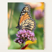 Monarch Butterfly op Verbena & Dahlia Planner (Achterkant)