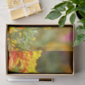 Monarch Butterfly Oranje Marigold Foto Tissuepapier (Geschenk)