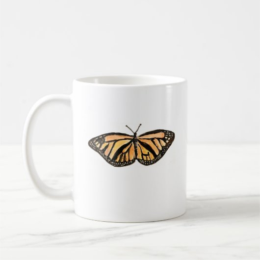 Monarch Butterfly Painsect Koffiemok (Links)