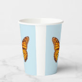 Monarch Butterfly Papieren Bekers (Links)