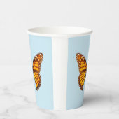 Monarch Butterfly Papieren Bekers (Rechts)