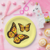 MONARCH BUTTERFLY PAPIEREN BORDJE (Feest)