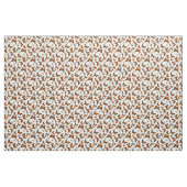 Monarch Butterfly Pattern op White Background Stof (Yard (91,4 cm))