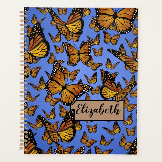 Monarch Butterfly Personal Planner (Voorkant)