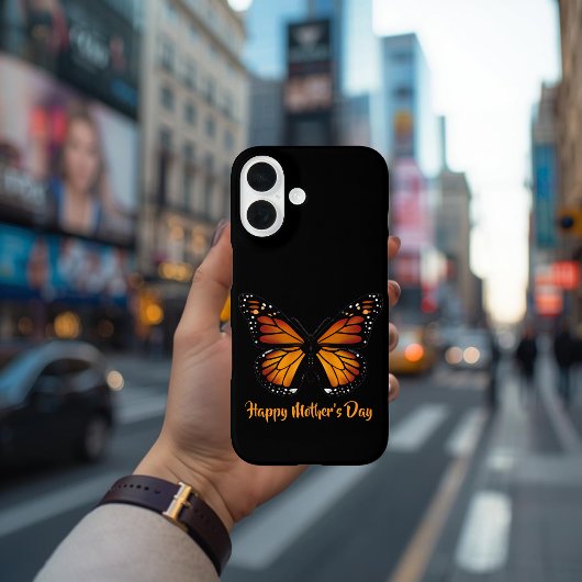 Monarch Butterfly Personalized iPhone16 Case