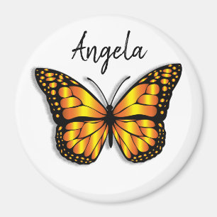 Monarch Butterfly - Persoonlijke naam Magneet