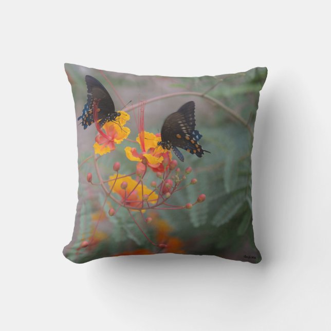Monarch Butterfly Pillow Home Decor Kussen (Voorkant)
