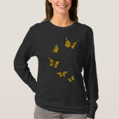 Monarch Butterfly Pocket T Women Monarch Butterfly T-shirt (Voorkant)
