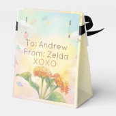 Monarch Butterfly Pollinator Classroom Valentine Bedankdoosjes (Achterkant)