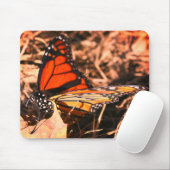 Monarch Butterfly Posing Natuur Muismat (Met muis)