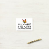 Monarch Butterfly Post-it® Notes (Op bureau)