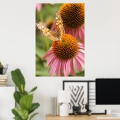 Monarch Butterfly Poster (Thuiskantoor)