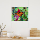 Monarch Butterfly Poster (Keuken)
