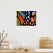 Monarch Butterfly Poster (Keuken)