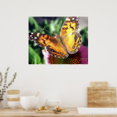Monarch Butterfly Poster (Keuken)