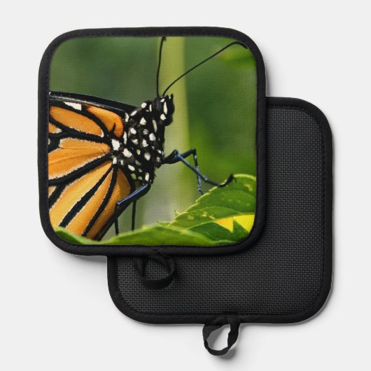 Monarch Butterfly Poster Pannenlap (Voorkant / Achterkant)