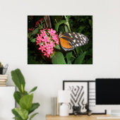 Monarch Butterfly Print (Thuiskantoor)