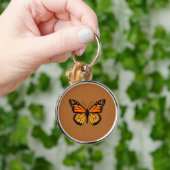 Monarch Butterfly Print Sleutelhanger (Hand)