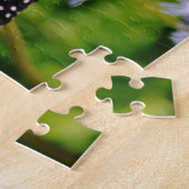 Monarch Butterfly Purple Flowers Puzzle Legpuzzel (Zijkant)