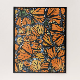 Monarch Butterfly Puzzle Legpuzzel