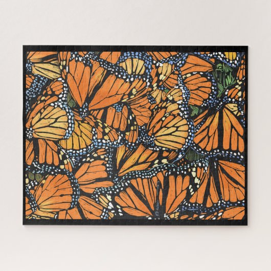 Monarch Butterfly Puzzle Legpuzzel (Horizontaal)