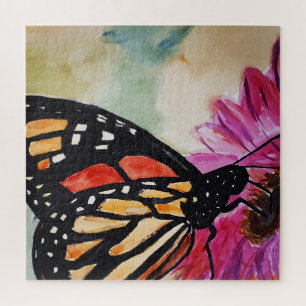 Monarch Butterfly Puzzle Legpuzzel