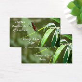 Monarch Butterfly Random Acts of Kindness Kaart (Bureau)