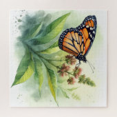Monarch Butterfly REF260 - Watercolor Legpuzzel (Horizontaal)
