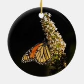 Monarch Butterfly Resting Keramisch Ornament (Achterkant)