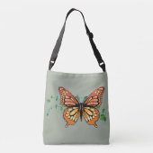 Monarch Butterfly Rhinestone Design Tas Purse Bag (Achterkant)
