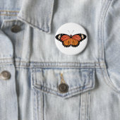 Monarch Butterfly Ronde Button 5,7 Cm (In situ)